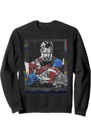 DC Comics Originals Superman Urban Jim Lee Space Glitch, bande dessinée pop rétro, beaux-arts Sweatshirt