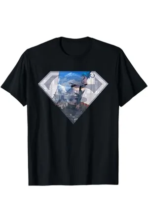 DC Comics Originals Logo urbain de Superman, Jim Lee, Metropolis Street, icône de bande dessinée T-Shirt