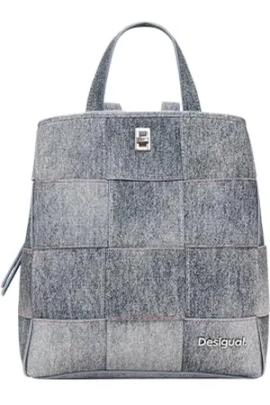 Desigual Back_Yoko PU Denim SU, taille unique, , taille unique, Back_yoko Pu Denim Su, , Taglia unica, Back_yoko Pu Denim Su