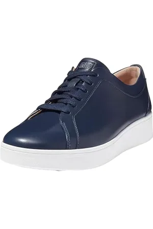 FitFlop Femme Rally Sneakers Basket, Bleu Marine, 37 EU