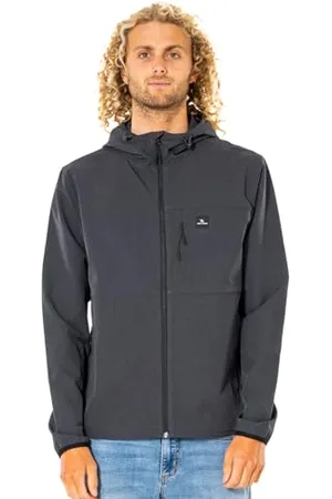 Rip Curl Elite Anti Series Hooded Wind Breaker, Water Repellent Jacket Veste, , XL Homme