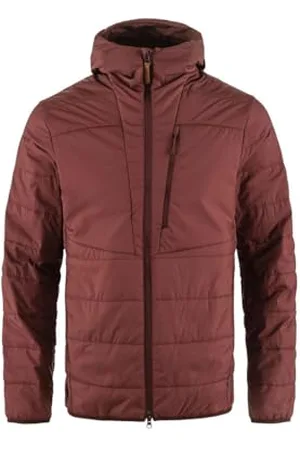 Fjällräven FJALLRAVEN 82413-352 Keb Padded Hoodie M Sweatshirt Homme Maroon Taille XL