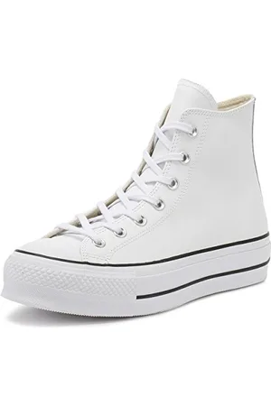 Converse Femme Chuck Taylor CTAS Lift Clean Hi Sneakers Basses, Noir/ , Numeric_42 EU