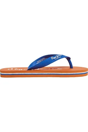 Pepe Jeans Bay Beach Basic B, Tongs Garçon, Bleu (Beat Blue), 3