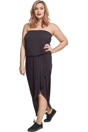 Urban classics Femme Bandeau en Viscose pour Femme Robe, , S EU