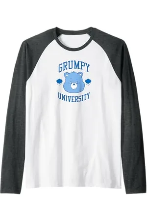 Care Bears Université Grumpy Manche Raglan