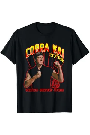 Cobra Kai Johnny avec Logo Dégradé T-Shirt