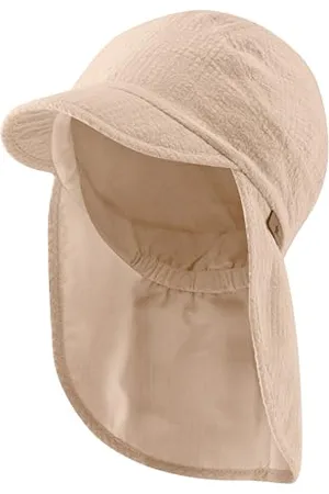 Sterntaler Schirmmütze mit Nackenschutz aus Baumwolle Chapeau de Soleil, , 53 Mixte