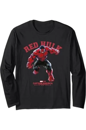 Marvel Captain America Red Hulk Manche Longue