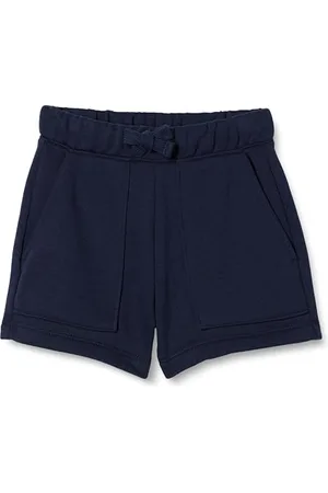 Amazon Short en Tissu éponge avec Poches plaquées Fille, , 10 Ans