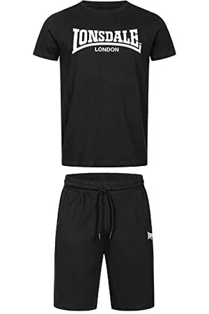 Lonsdale London Ensemble t-shirt et short pour hommes coupe normale MOY 3XL