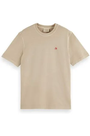 Scotch&Soda T- Shirt avec Logo de la Marque Garment Dye, , S Homme