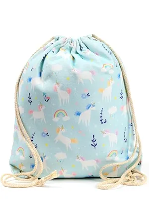 Puckator Unicorn Magic Sac à cordon en toile – Sac de natation – Sacs à cordon pour enfants – Sac de gym – Sacs de festival pour femmes – Sac de gymnastique – Sac de sport – Sac à dos – Sac à dos –