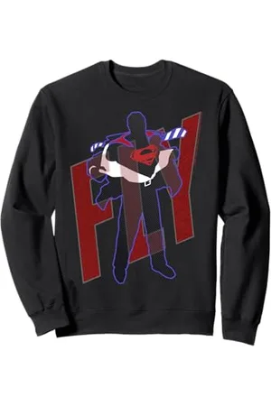 DC Comics Originals Pochoir icône Superman Fly Epic Super Hero Retro Cool Pop Art Sweatshirt
