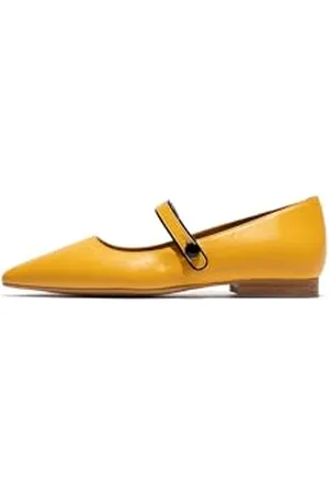 Fly London Femme SULN265FLY Ballet, Yellow/Black, 41 EU