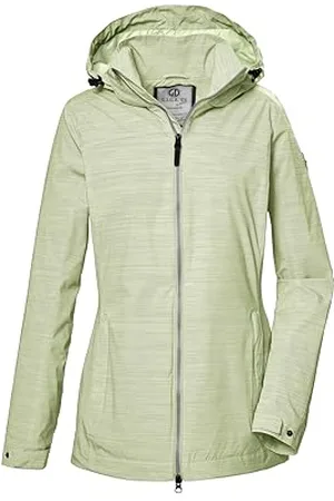 G.I.G.A. DX by killtec Femme Veste fonctionnelle/veste outdoor avec capuche GS 67 WMN JCKT, grün, 46, 42694-000