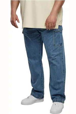 Urban classics Straight Leg Cargo Jeans Pantalons, , 44 Homme