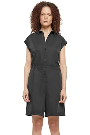 Urban classics Combinaison en sergé de Viscose pour Femme, , XXL