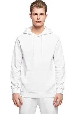 Build Your Brand Bb001-basic Hoody Sweatshirt à Capuche, Blanc, 4XL Homme
