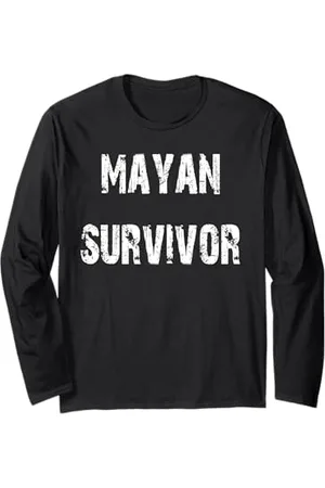 Buy Cool Shirts Survivant maya Manche Longue