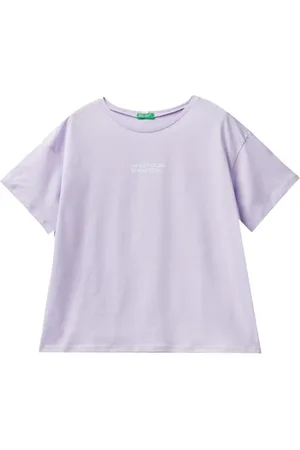 Benetton T- Shirt 30963m04r Haut de Pijama, , L Femme