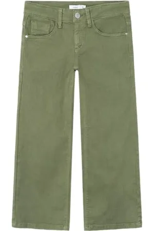 NAME IT NKFROSE Wide TWI Pant 1115-TP Noos, Pantalon en Tissu Fille,