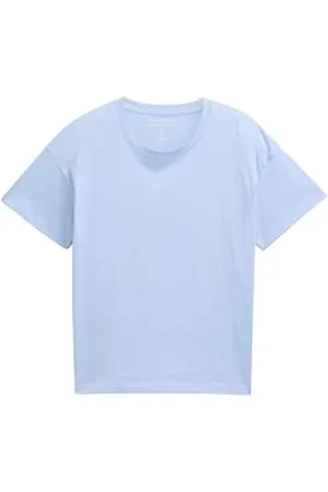 TOM TAILOR 1046332 T-Shirt, 36325-Bleu Doux, 152 Fille