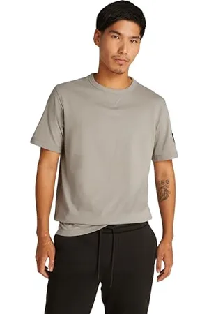 Calvin Klein Badge Regular Tee T-Shirt S/S, , XL Homme