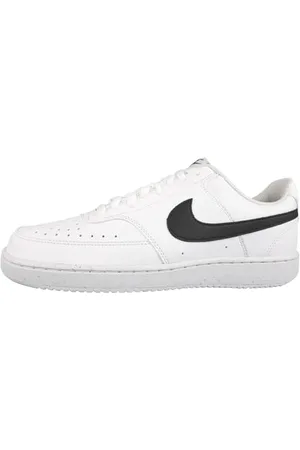 Nike Homme Court Vision Low Next Nature Chaussure de Course sur Route, White/Black/White, 41 EU