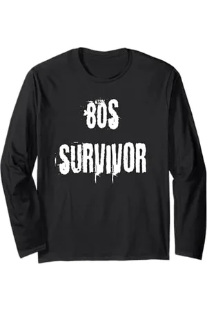 Buy Cool Shirts 80s Survivor années 80 Manche Longue