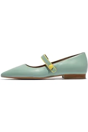 Fly London Femme SULN265FLY Ballet, Spearmint/Lemon, 42 EU