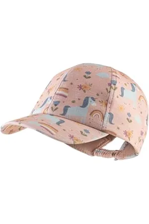 Sterntaler Basecap aus Jersey Bedruckt mit Regenbogen und Einhorn Casquette de Baseball, , 51 Fille