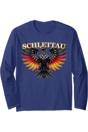 Deutschland Städte Dörfer Merch Tees und so Schlettau Deutsch Deutschland German Souvenir Artikel Manche Longue