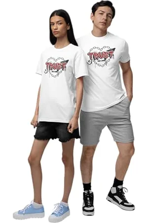 REPUBLIC OF CALIFORNIA URCTS021-L-WH T-Shirt, , L Unisex