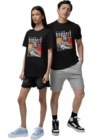REPUBLIC OF CALIFORNIA URCTS018-L-BK T-Shirt, , L Unisex