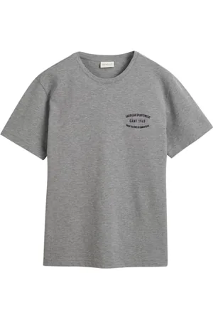 GANT Small Graphic Pique SS T-Shirt, , L Hommes
