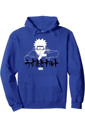 Naruto Shippuden Linéaire Jutsu avec Kanji Sweat à Capuche