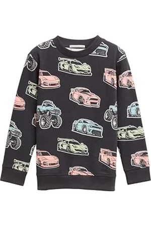TOM TAILOR 1046531 Maillot de survêtement, 37796-Design de Voiture coloré Dark Base, 92-98 Garçon