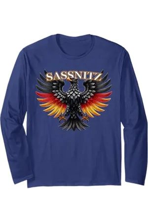 Deutschland Städte Dörfer Merch Tees und so Sassnitz Deutsch Deutschland German Souvenir Artikel Manche Longue