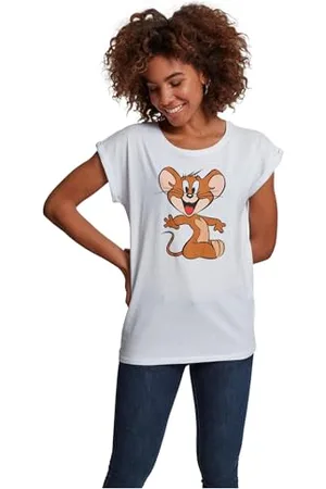 Merchcode Femme Ladies Tom & Jerry Mouse Tee T shirt, , M EU