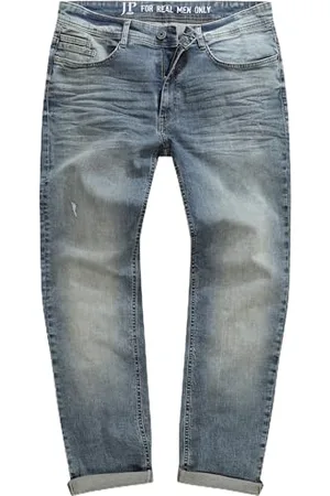 JP 1880 Jean, Droit, Coupe Ventrale, Bleu, 50W x 36L Homme