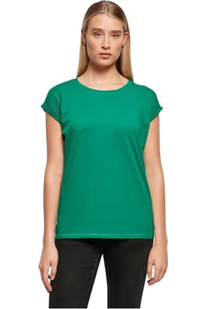 Build Your Brand Ladies Extended Shoulder Tee T-Shirt, , XXXXXL Femmes