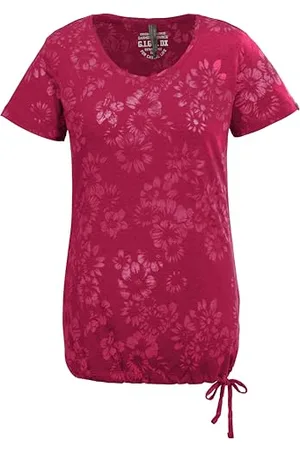 G.I.G.A. DX by killtec GS 44 WMN TSHRT T-Shirt/Chemise à Manches Courtes, Pink, Femme