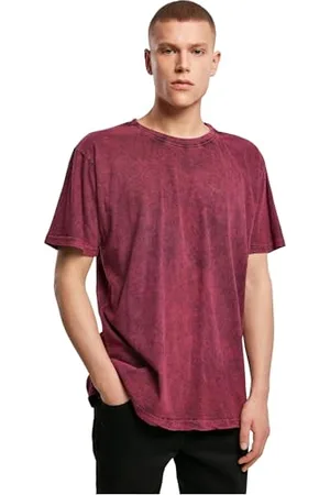 Build Your Brand Acid Washed Short Sleeve Crew Neck T-shirt S