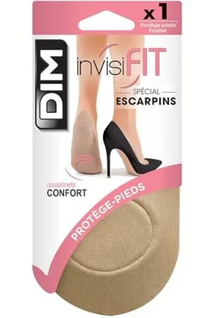 Dim Protège-Pieds Femme Invisifit Spécial Escarpins x1, , S-M