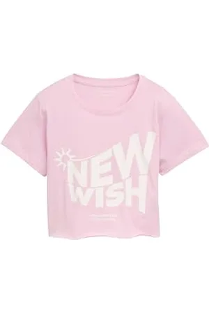 TOM TAILOR 1046330 T-Shirt, 38250-Rose Froid, 140 Fille