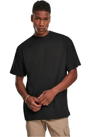 Build Your Brand Premium Combed Jersey Loose T-Shirt, , S Homme