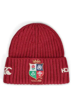 Canterbury Polaire Lions Britanniques et Irlandais Bonnet, Dahlia Rouge, Taille Unique Mixte