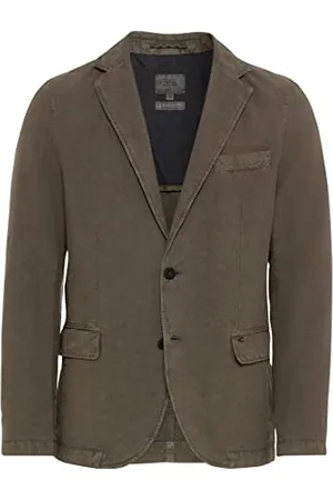 Camel Active Veste en Coton et Lin mélangés Costume-Ensemble de Robe, , 102 Homme