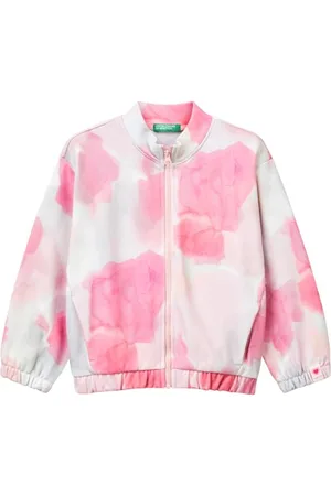 Benetton Giacca M/L 35ujg503s Sweat sans Capuche, , 4 Ans Filles et Filles